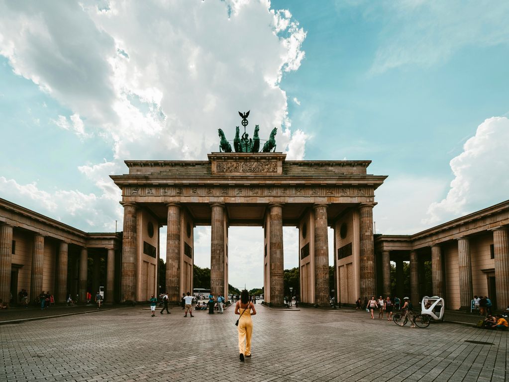 De Brandenburger Tor in Berlijn